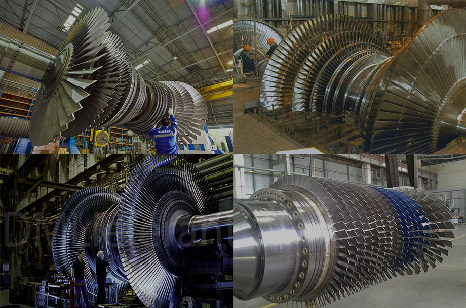 ремонт промышленных турбин